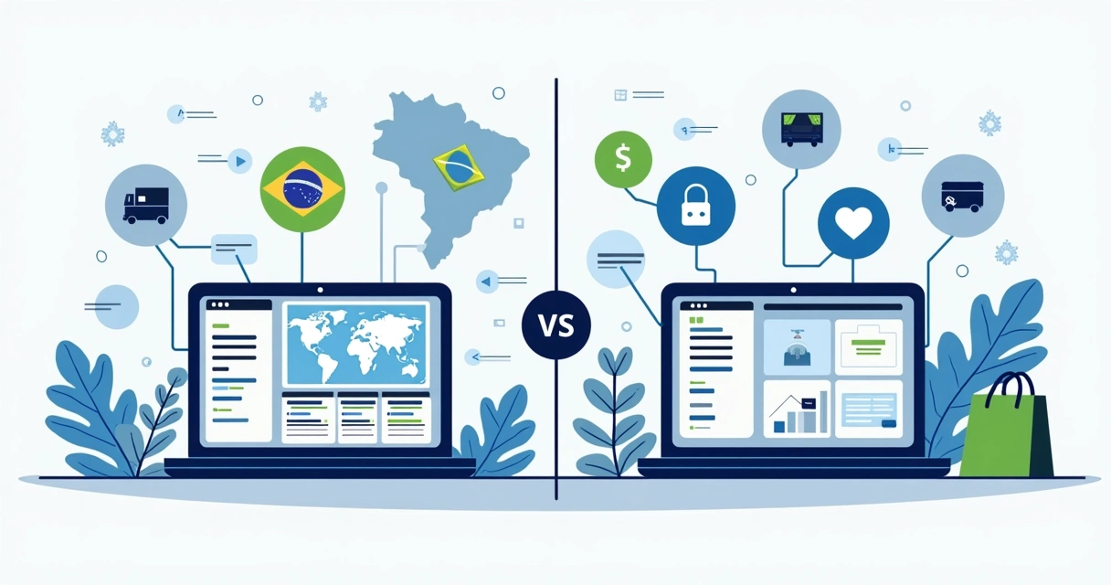 Como escolher entre Nuvemshop e Shopify no dropshipping brasileiro